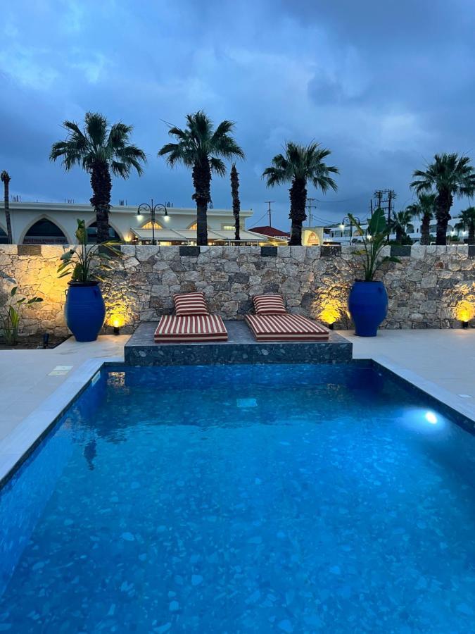 Cora May Central Villa With Private Pool 200M To The Beach Faliraki Exterior photo